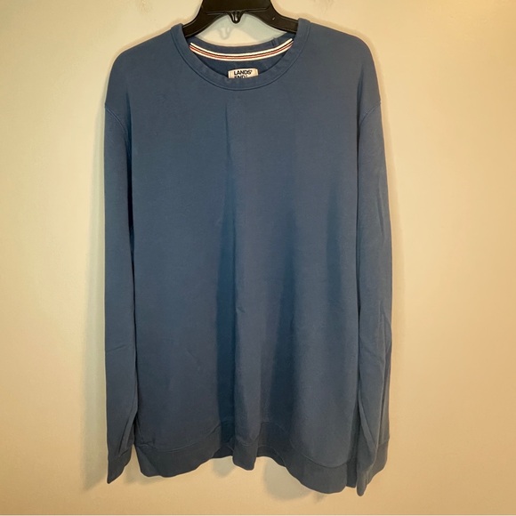 Lands' End Other - Lands End Serious Sweats Crewneck Sweatshirt Cozy Lounge Comfy